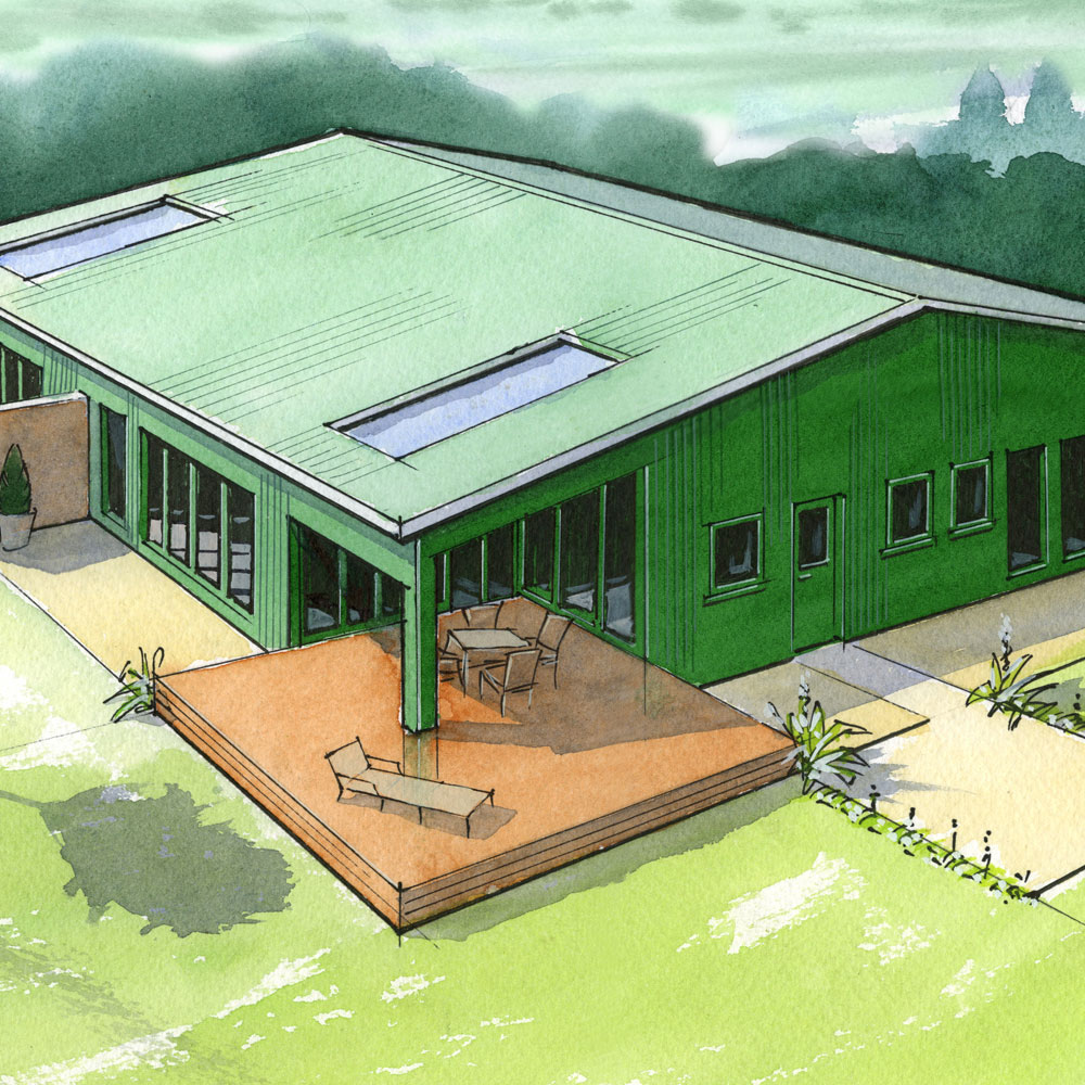 artist impression of a conversion